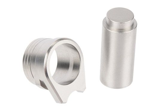 Nighthawk Custom 1911 Barrel Bushing and Plug for commander models are made from stainless steel
